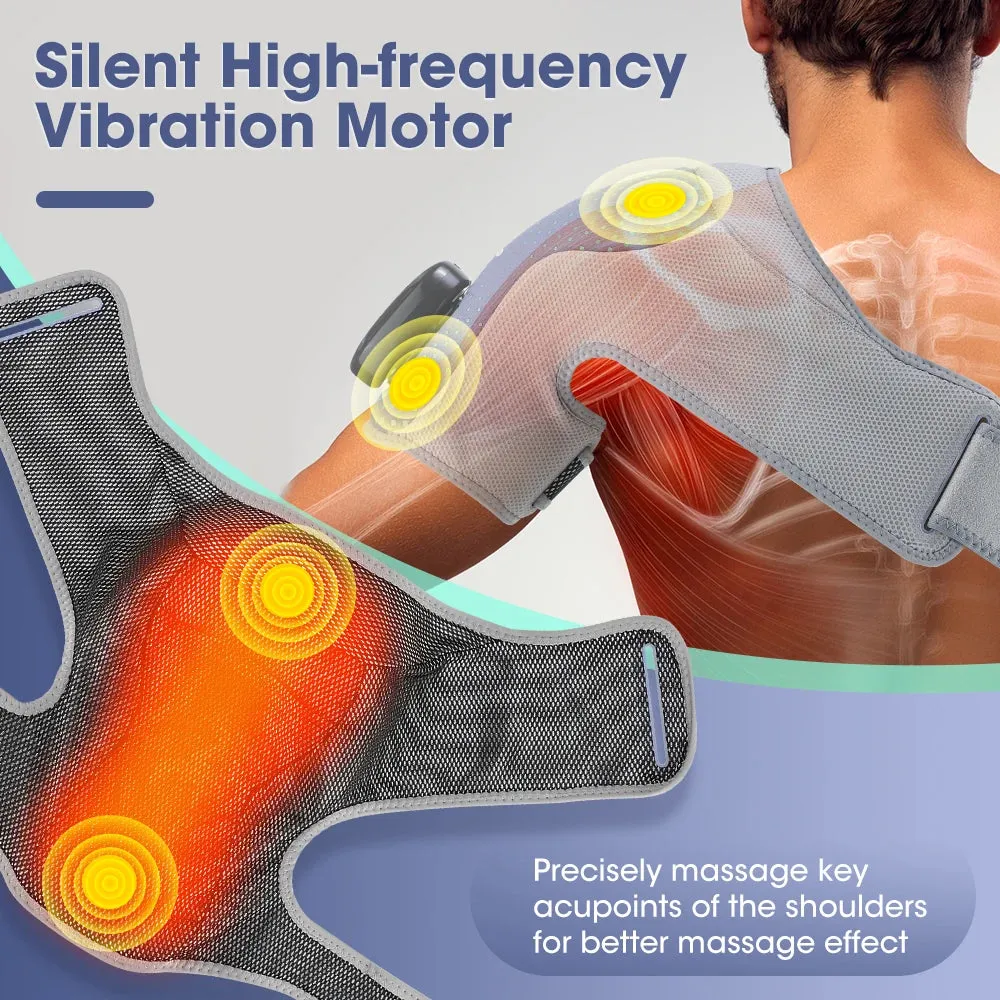 Adjustable Heated Shoulder Massage Pad