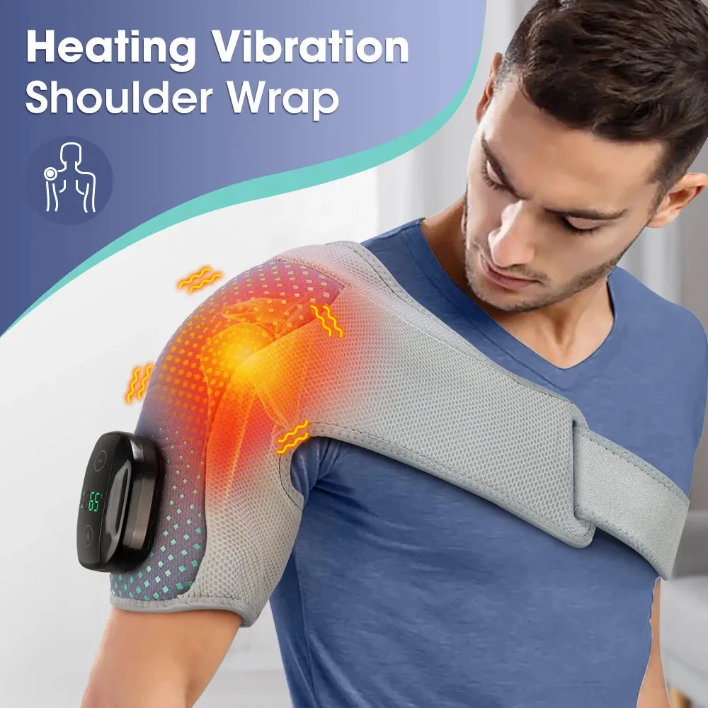 Adjustable Heated Shoulder Massage Pad