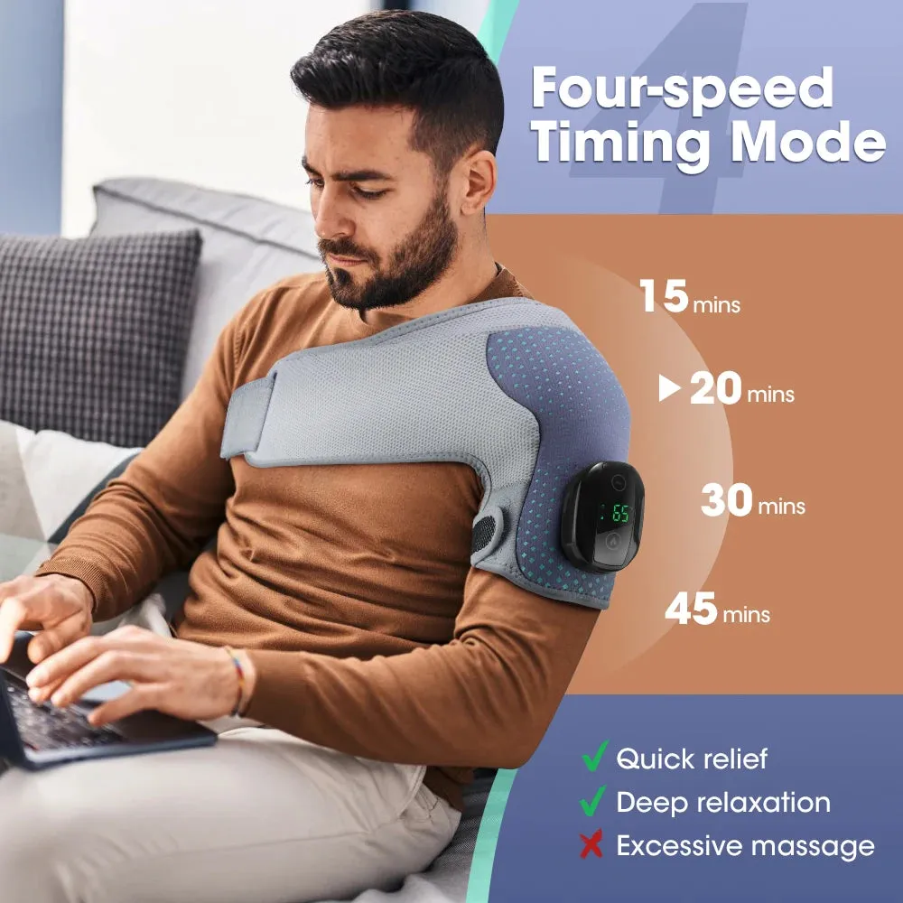 Adjustable Heated Shoulder Massage Pad