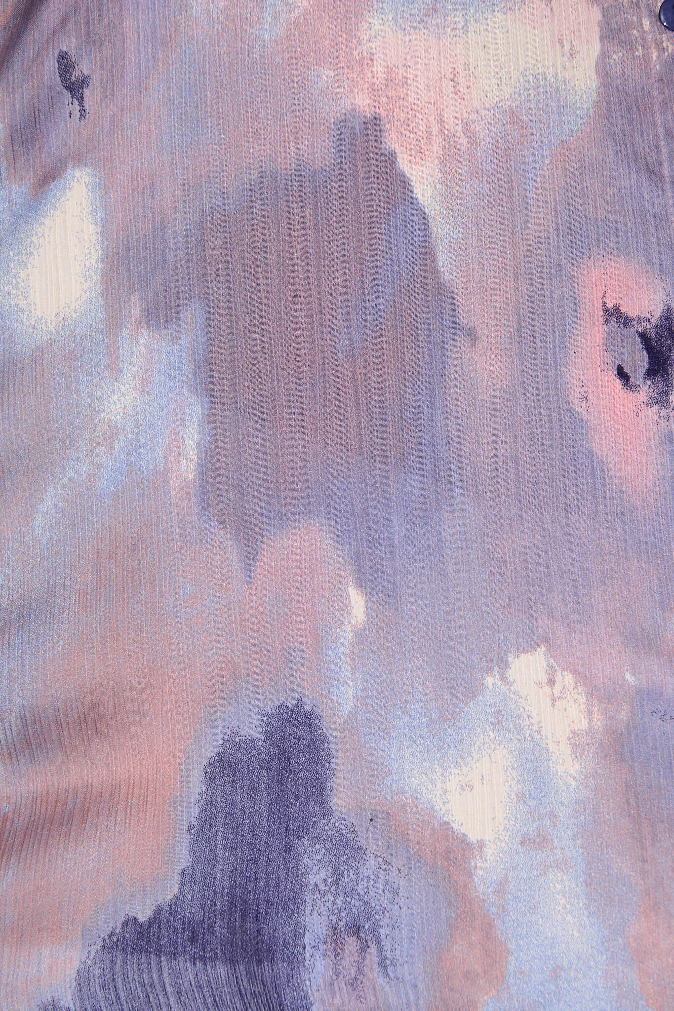 Afternoon Shirt In Pink And Lilac Watercolour Satin