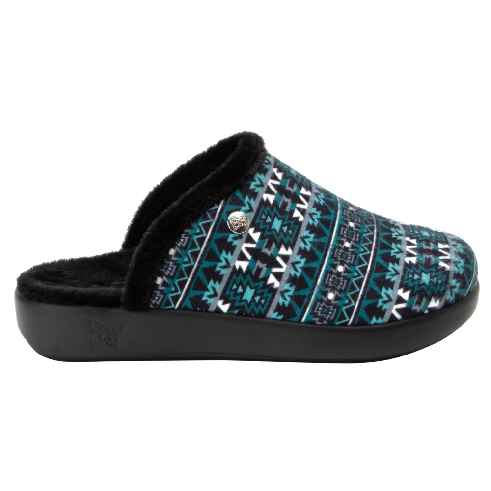 Alegria Comfee Santa Fe Teal Slipper (Women's)