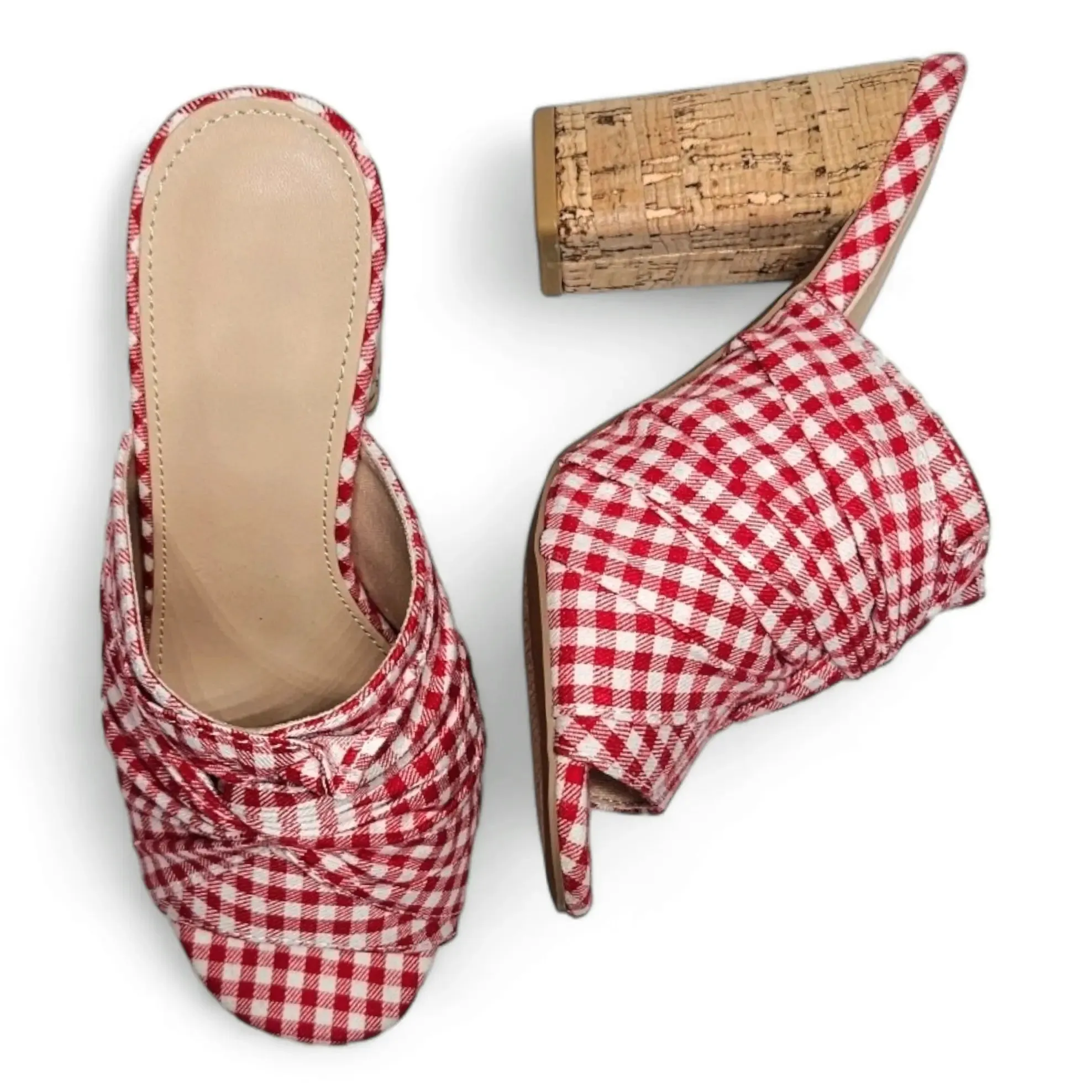 Alona Peep-Toe Picnic Mule