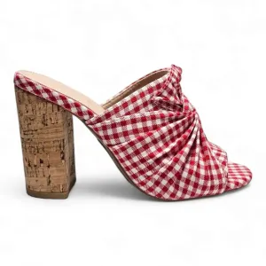 Alona Peep-Toe Picnic Mule