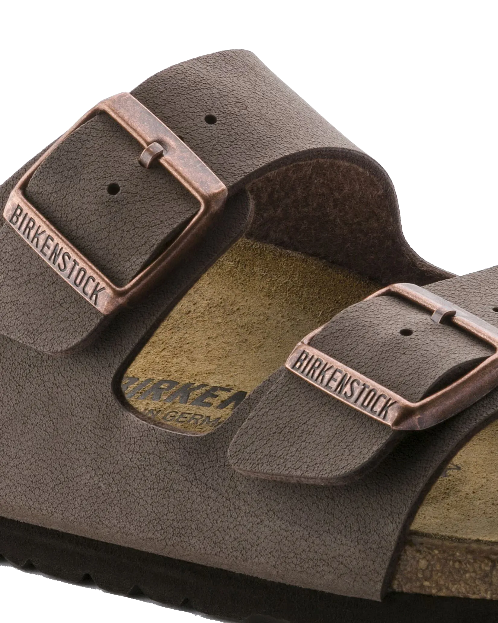 Arizona Birko-Flor Sandals in Mocha