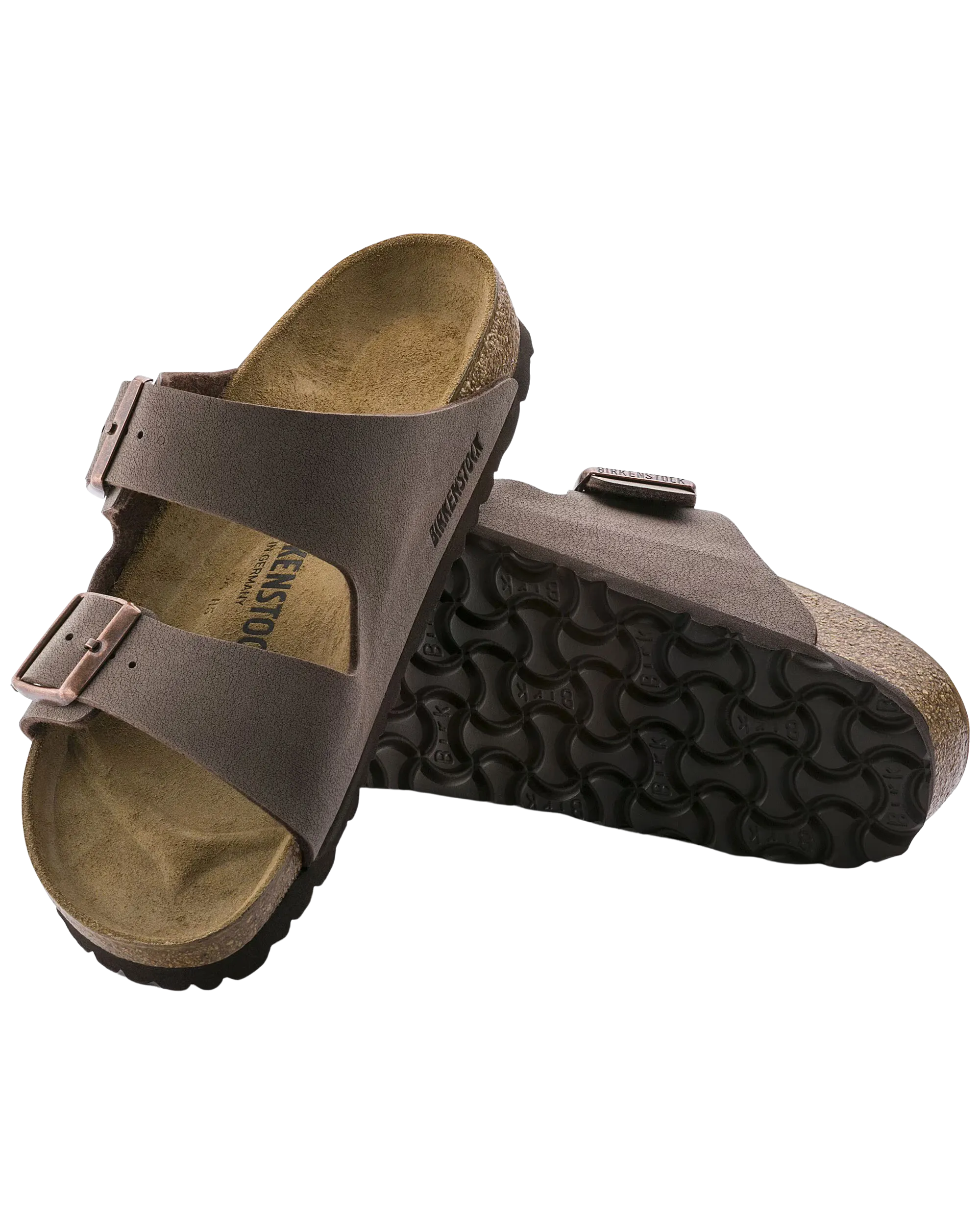 Arizona Birko-Flor Sandals in Mocha