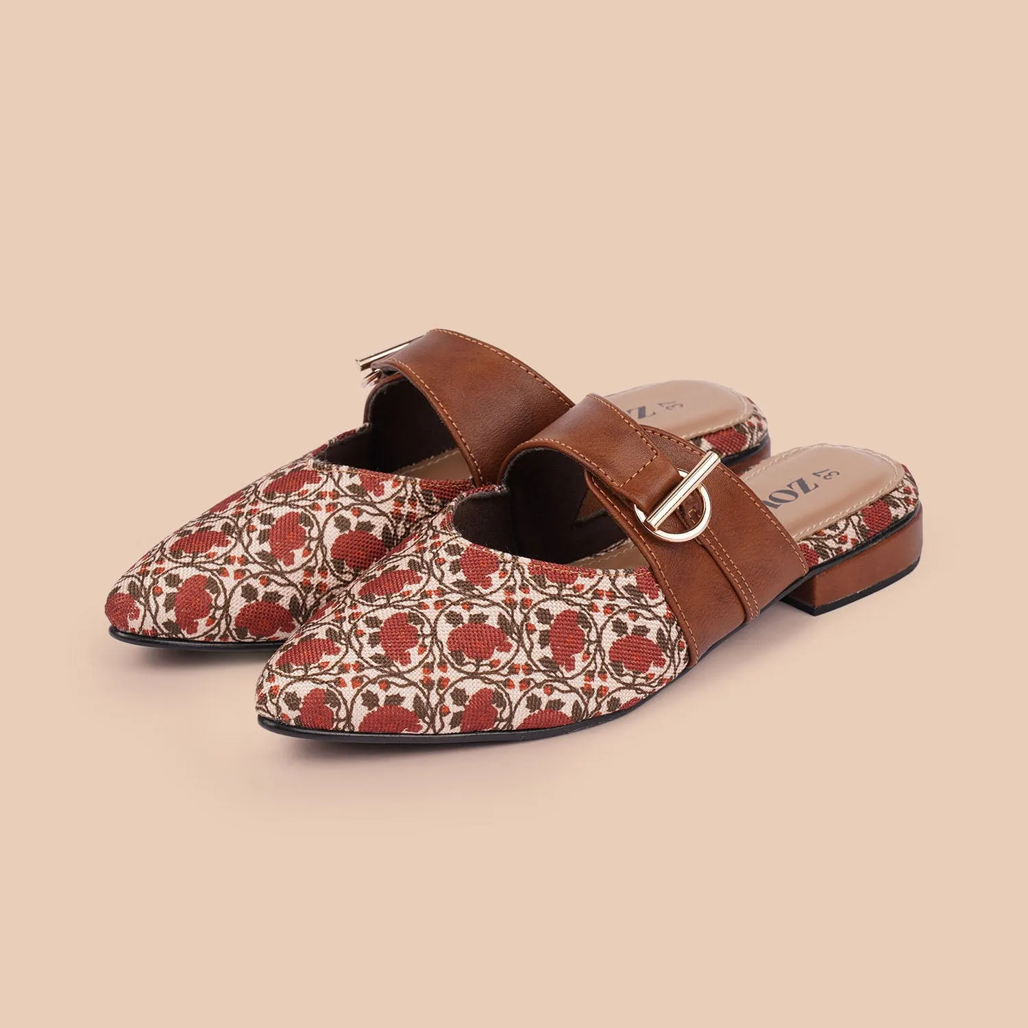 Auroville Botanica Office Pointed Mule