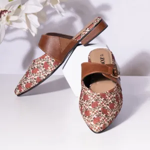 Auroville Botanica Office Pointed Mule