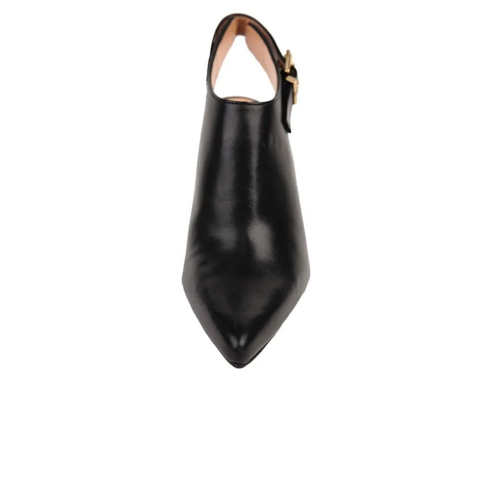 Chase black Calf Jon Josef Slingback Ankle Pump