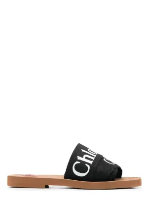 CHLOÉ WOODY OPEN-TOE SANDALS