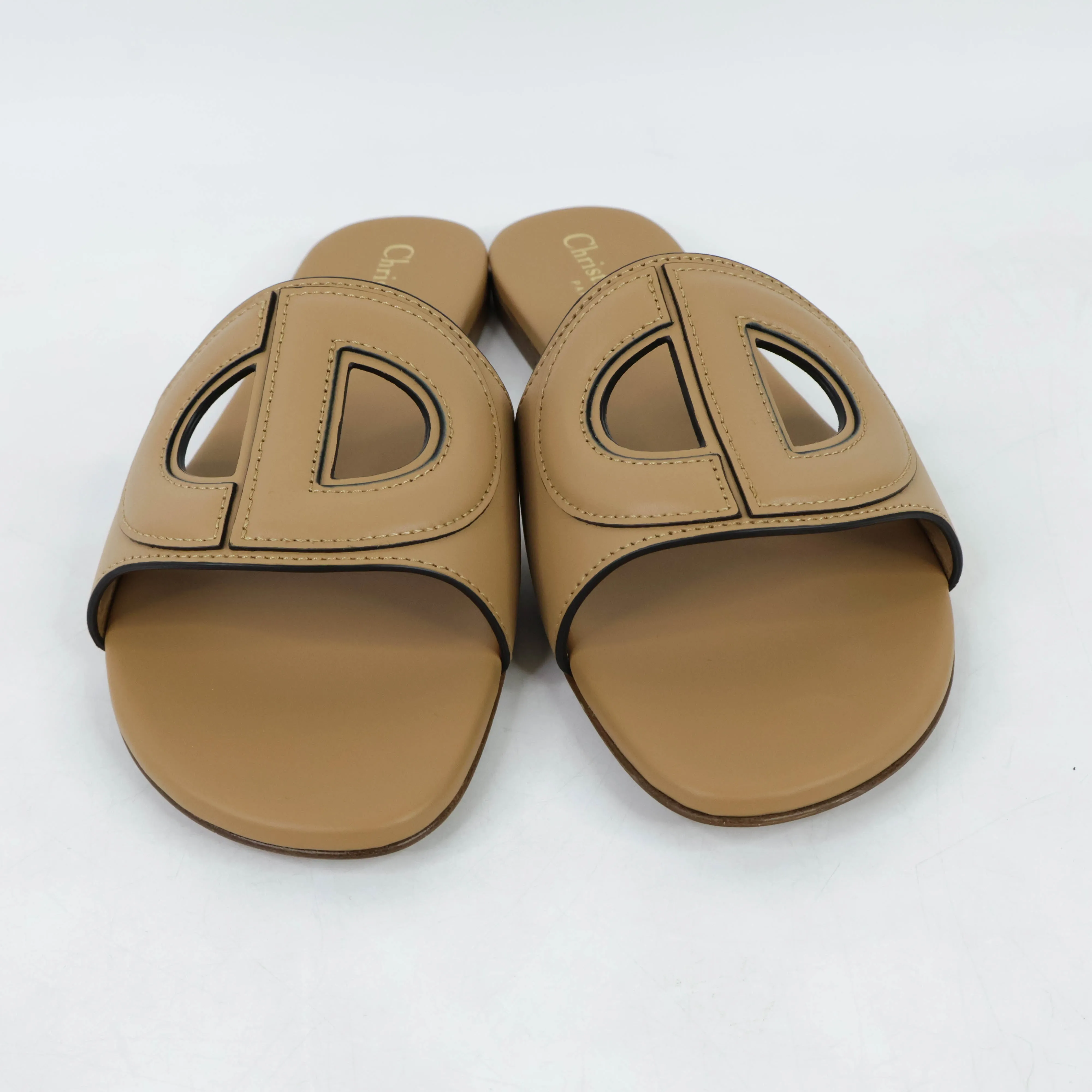 Christian Dior D-Club Sandals Natural 36