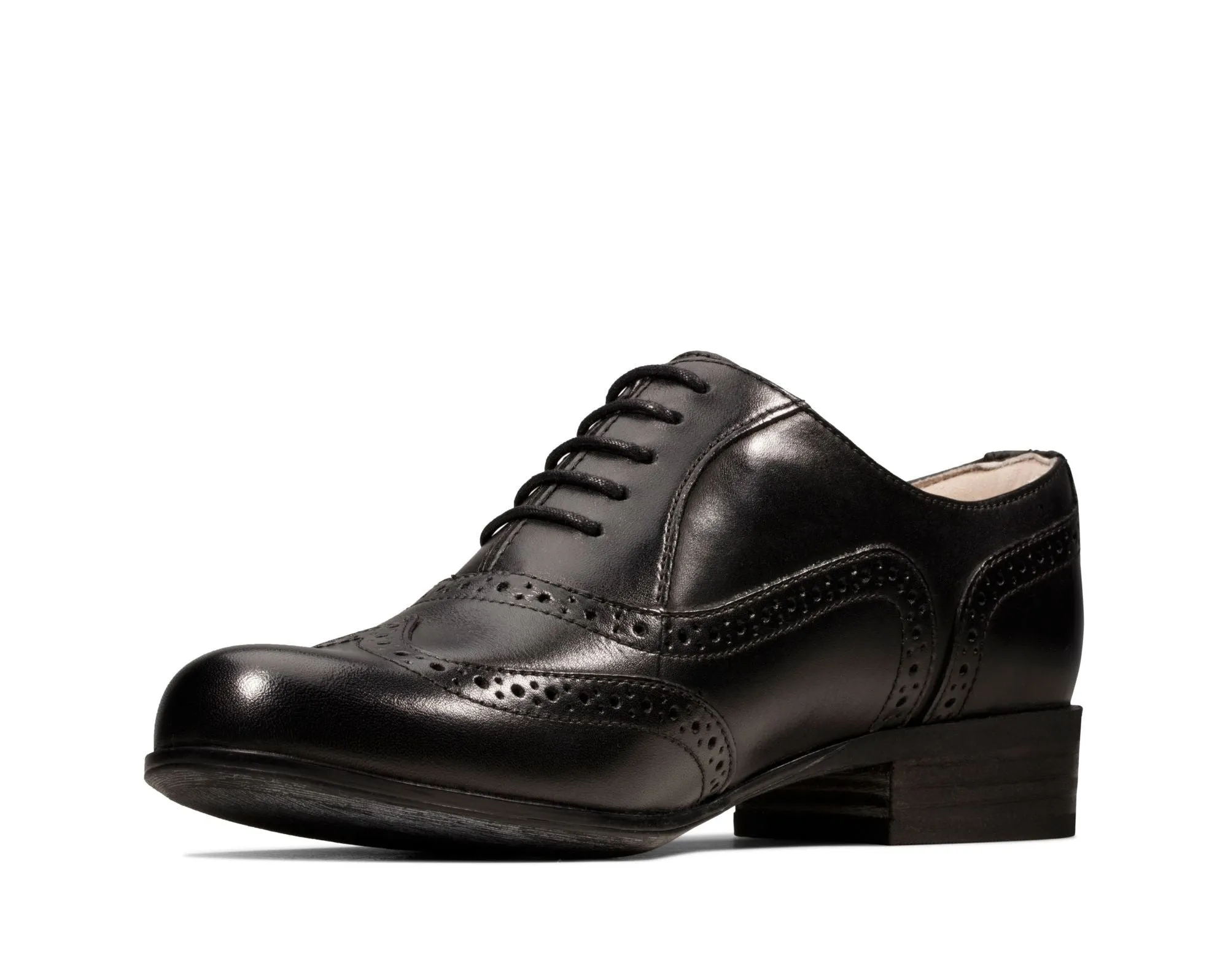 Clarks Hamble Oak Black Leather