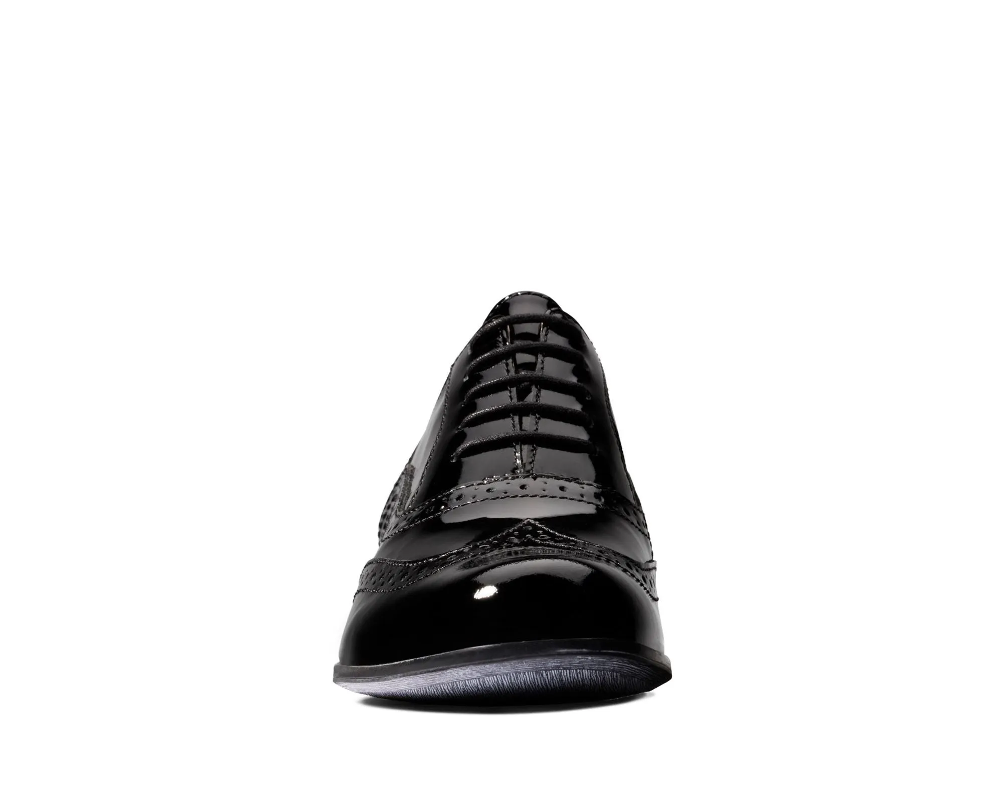 Clarks Hamble Oak Black Pat