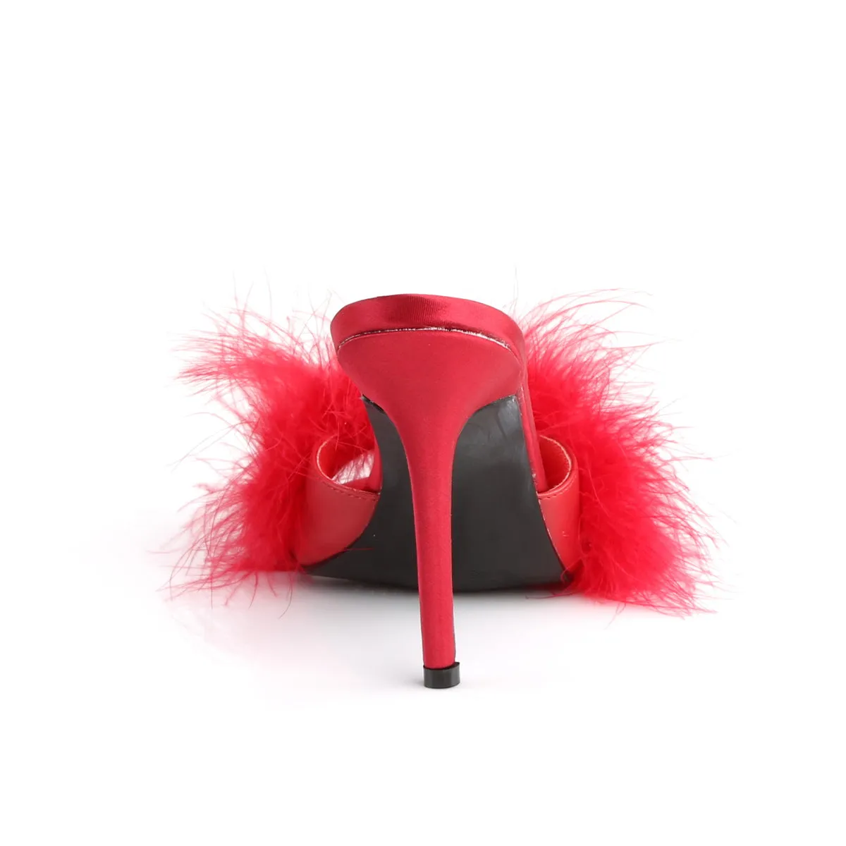 CLASSIQUE-01F Fabulicious 4" Classique Red Sexy Shoes (High Heels)