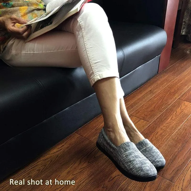 Closed Back Indoor Slippers – Secure Comfort for Everyday Wear