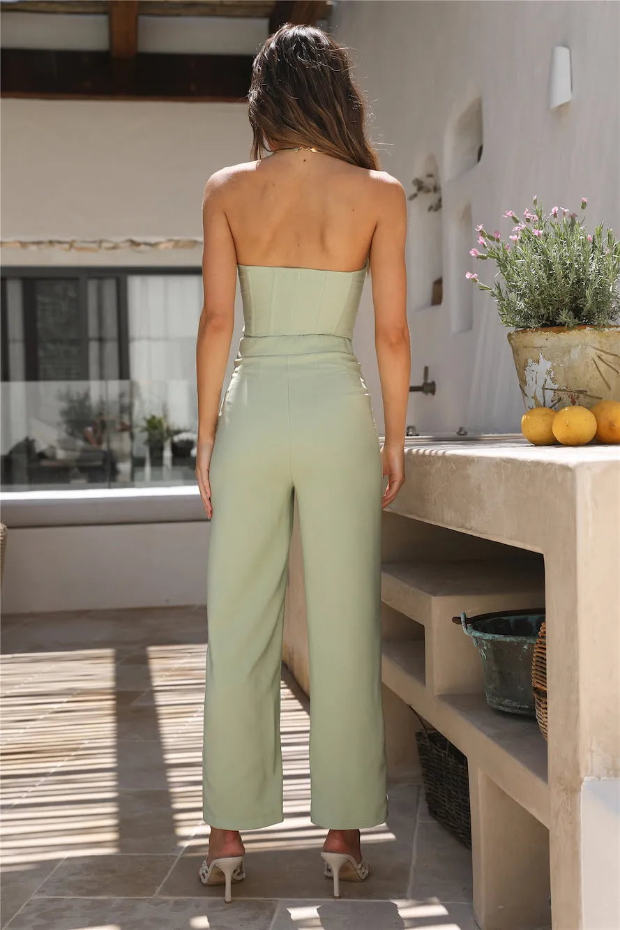 Craving You Pants Green