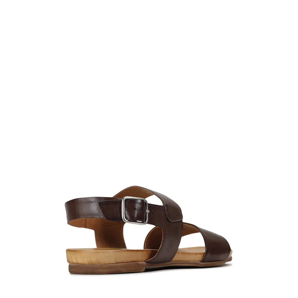 DANA SLING BACK SANDAL LEATHER