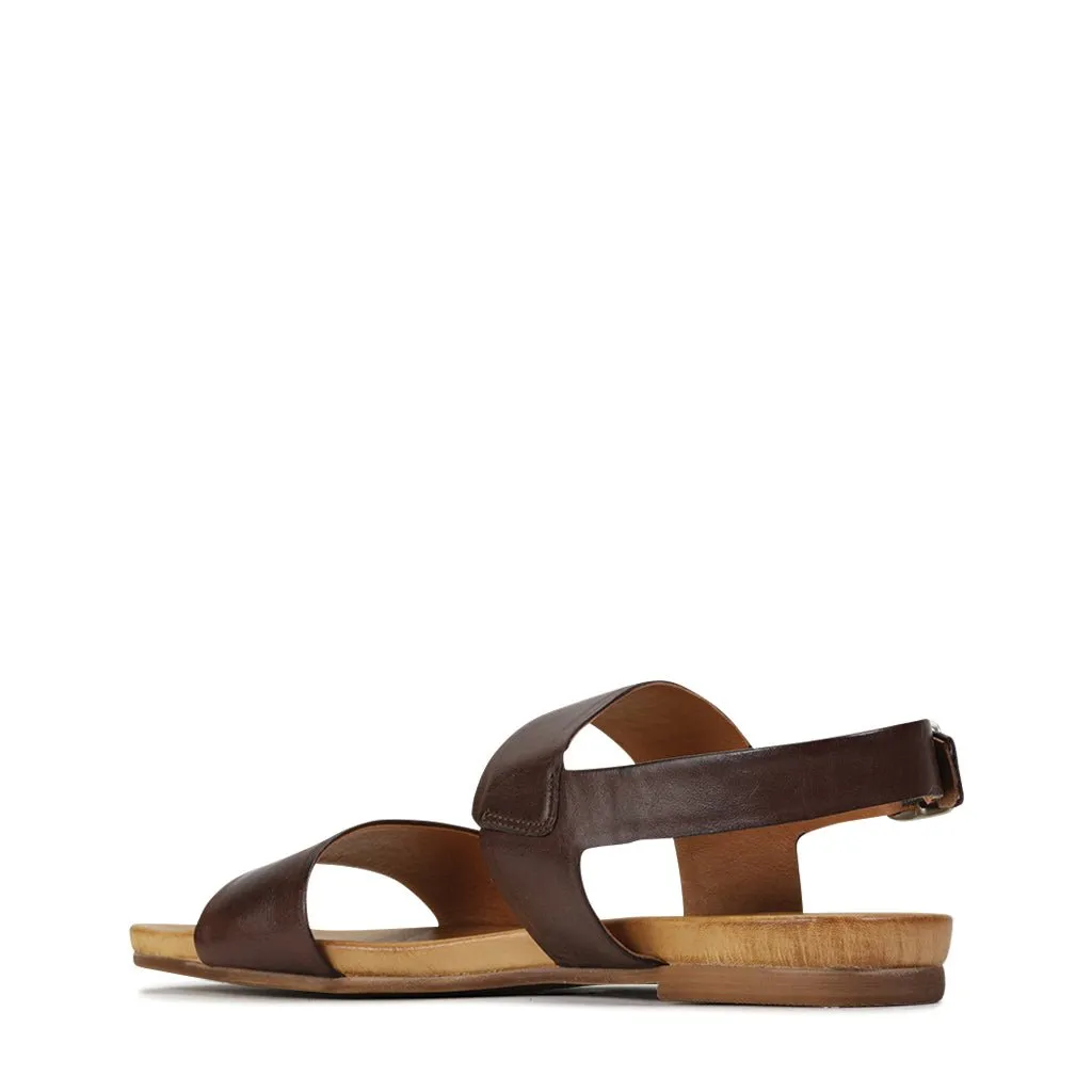 DANA SLING BACK SANDAL LEATHER
