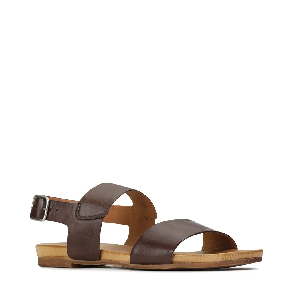 DANA SLING BACK SANDAL LEATHER