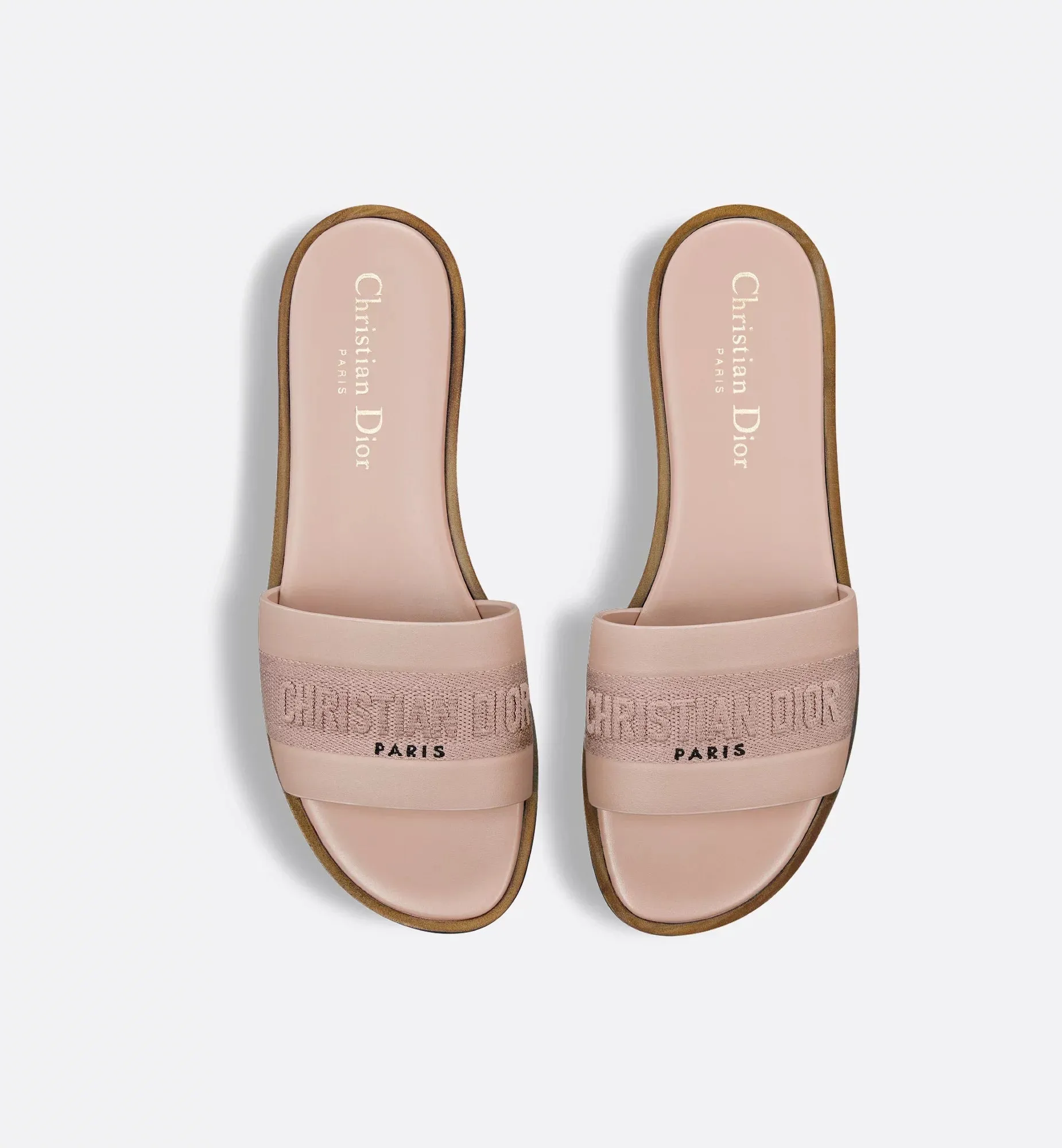 Dway Slide Nude Calfskin