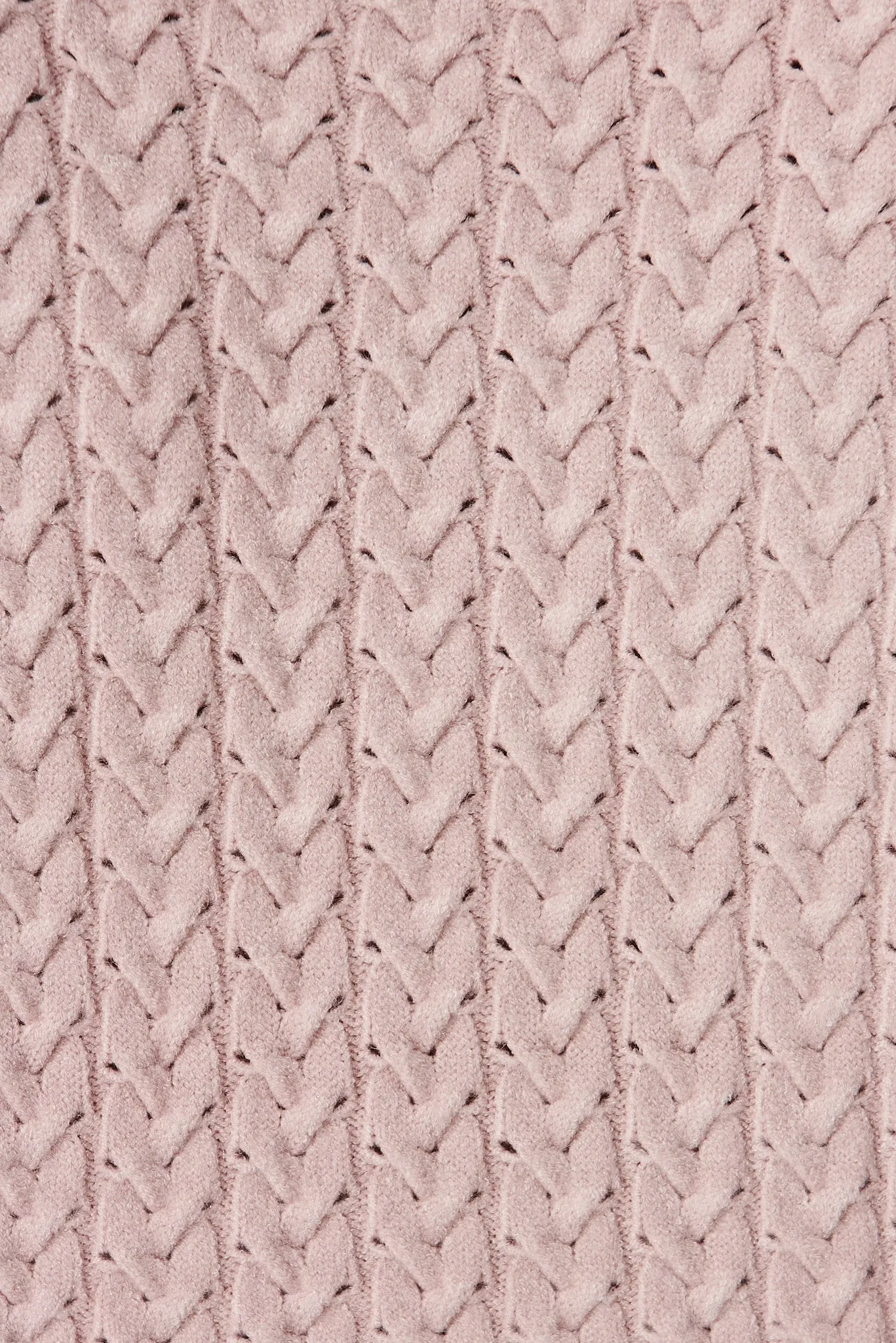 Elstow Knit In Mauve Wool Blend