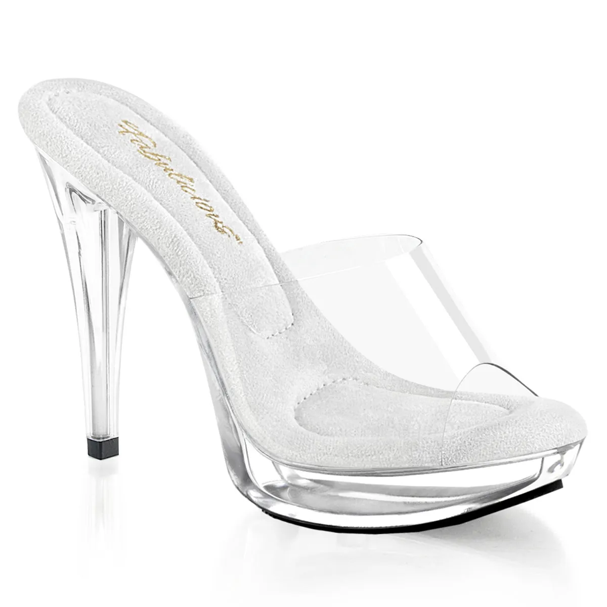 Fabulicious Cocktail 501 Womens 5 Inch Heel, Mules/Slip-Ons