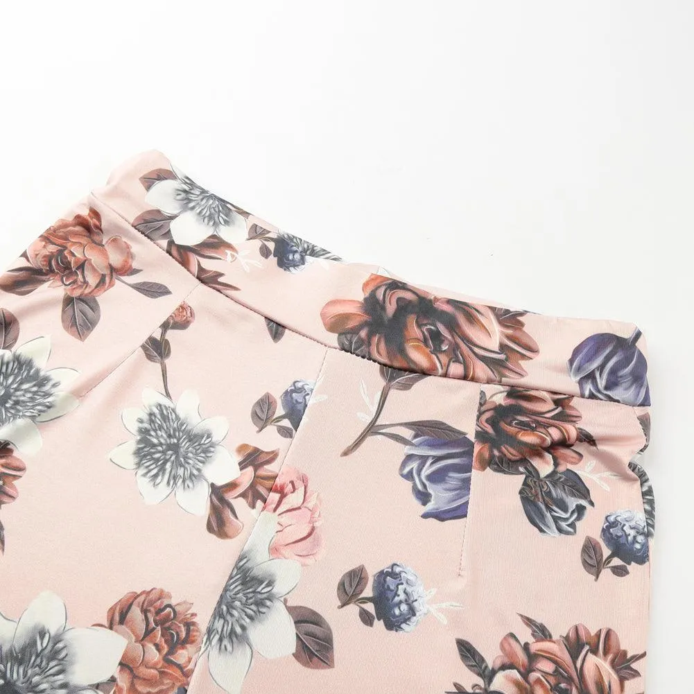 FRANCESCA FLORAL TWO PIECE PANTS SET