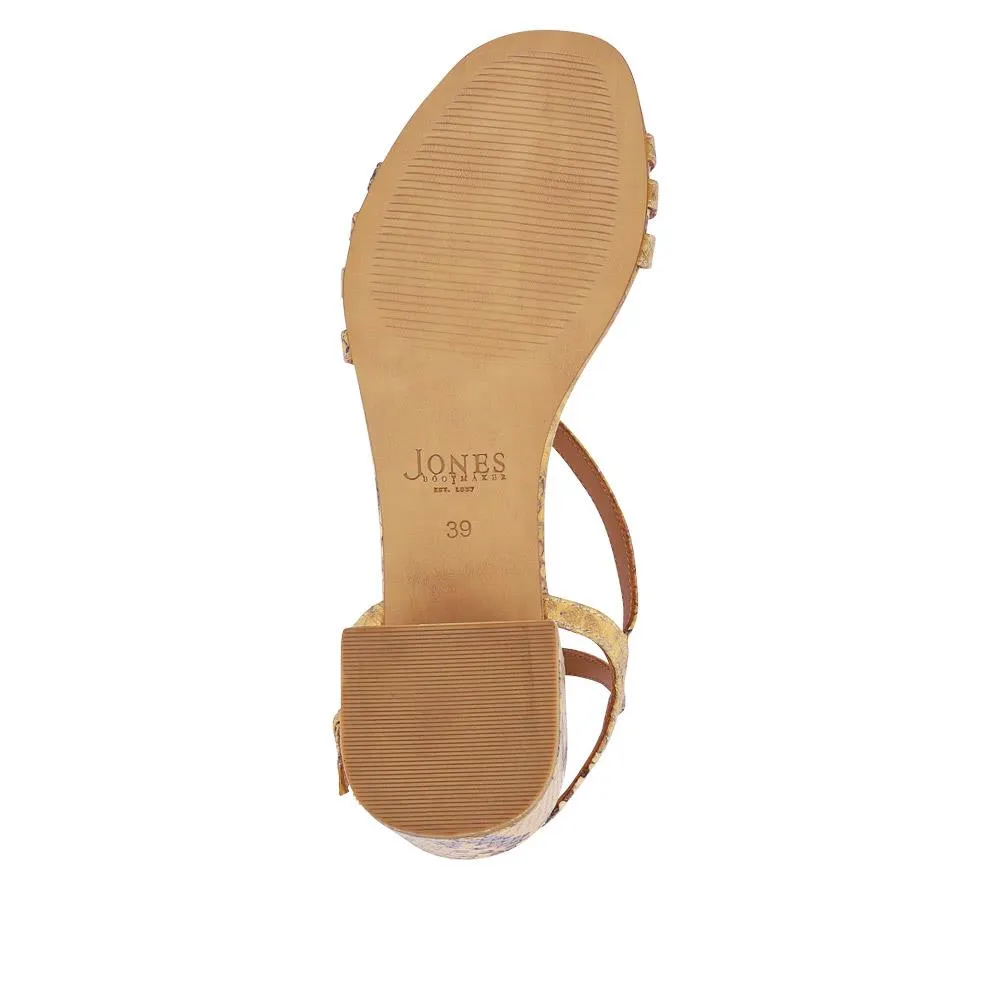Ginette2 Heeled Leather Sandals - GINETTE2 / 325 061
