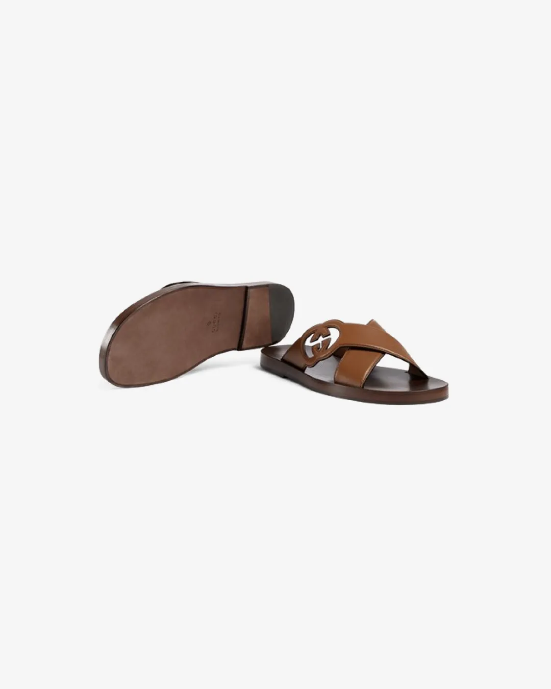 Gucci Men's Interlocking G Slide Sandal
