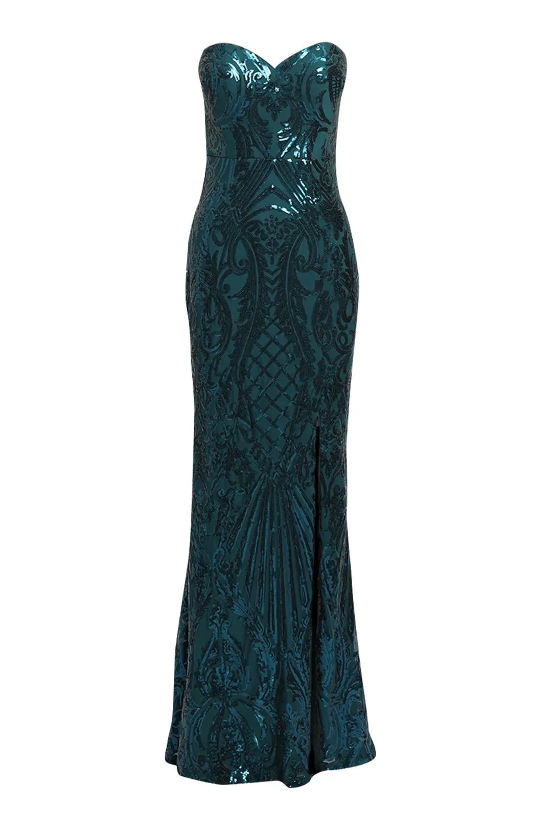 Isabella Sweetheart Fishtail Gown