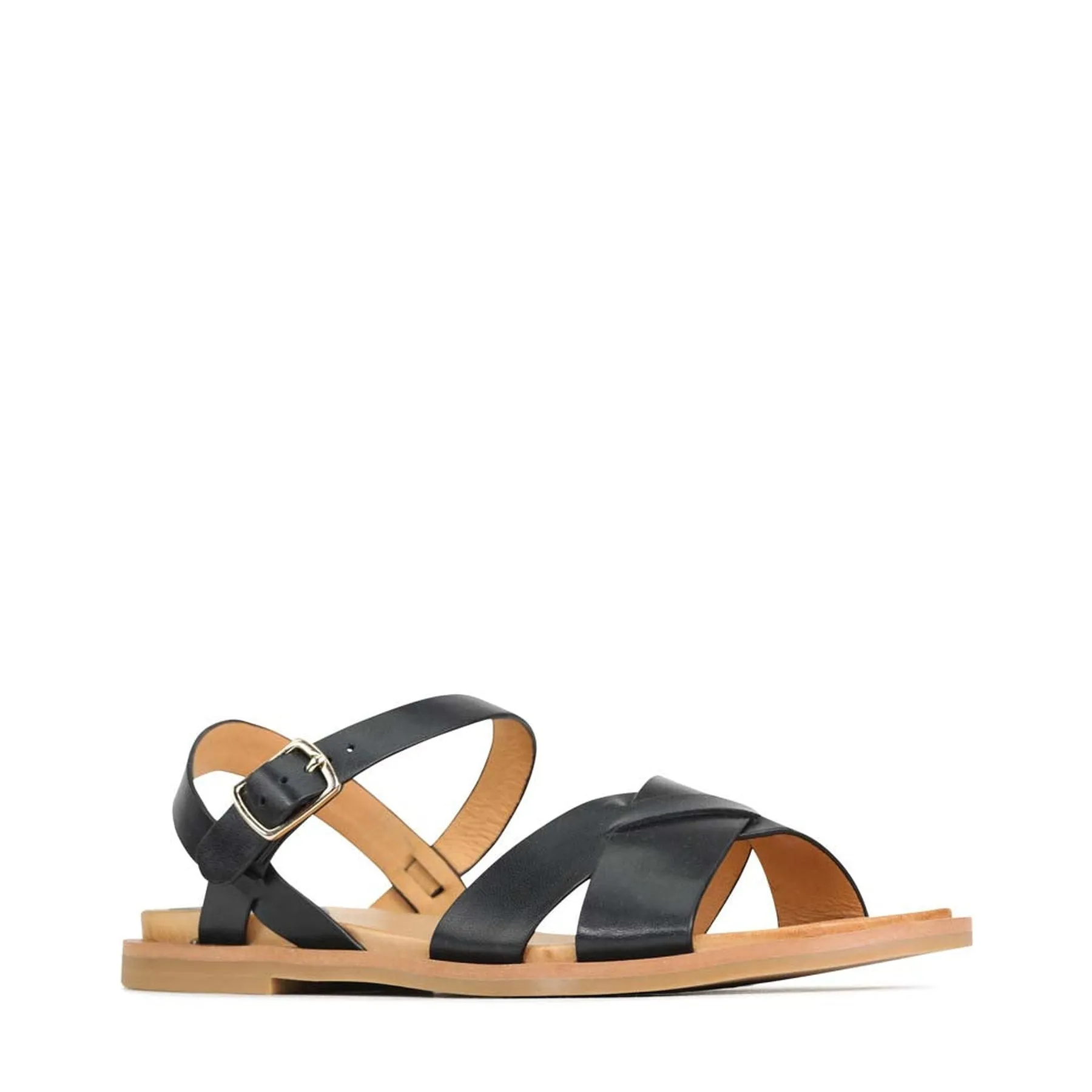 JEL LEATHER ANKLE STRAP SANDALS