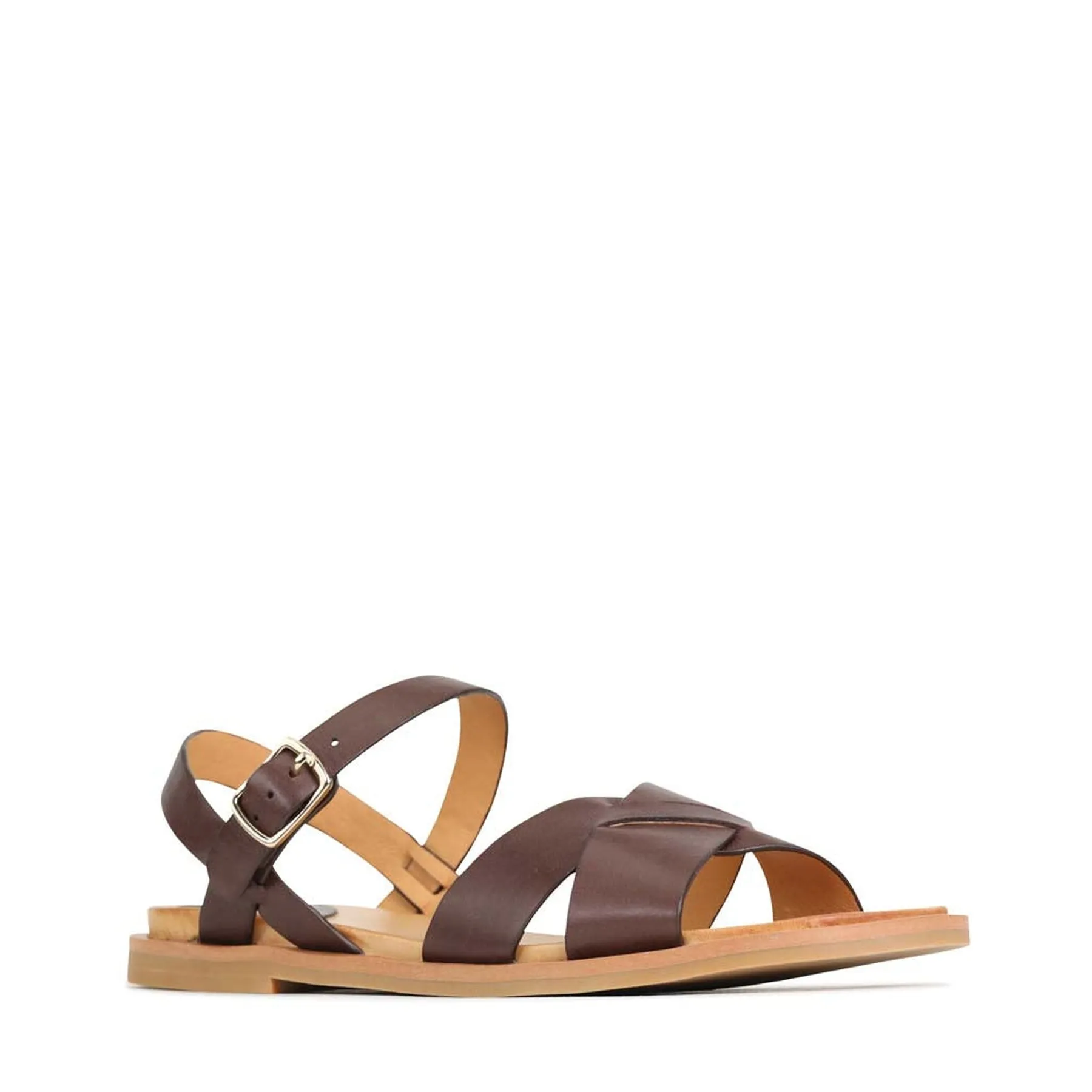 JEL LEATHER ANKLE STRAP SANDALS