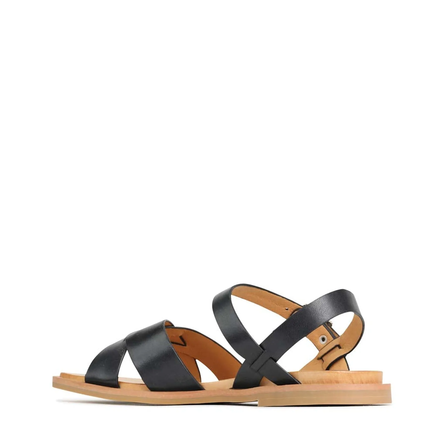 JEL LEATHER ANKLE STRAP SANDALS