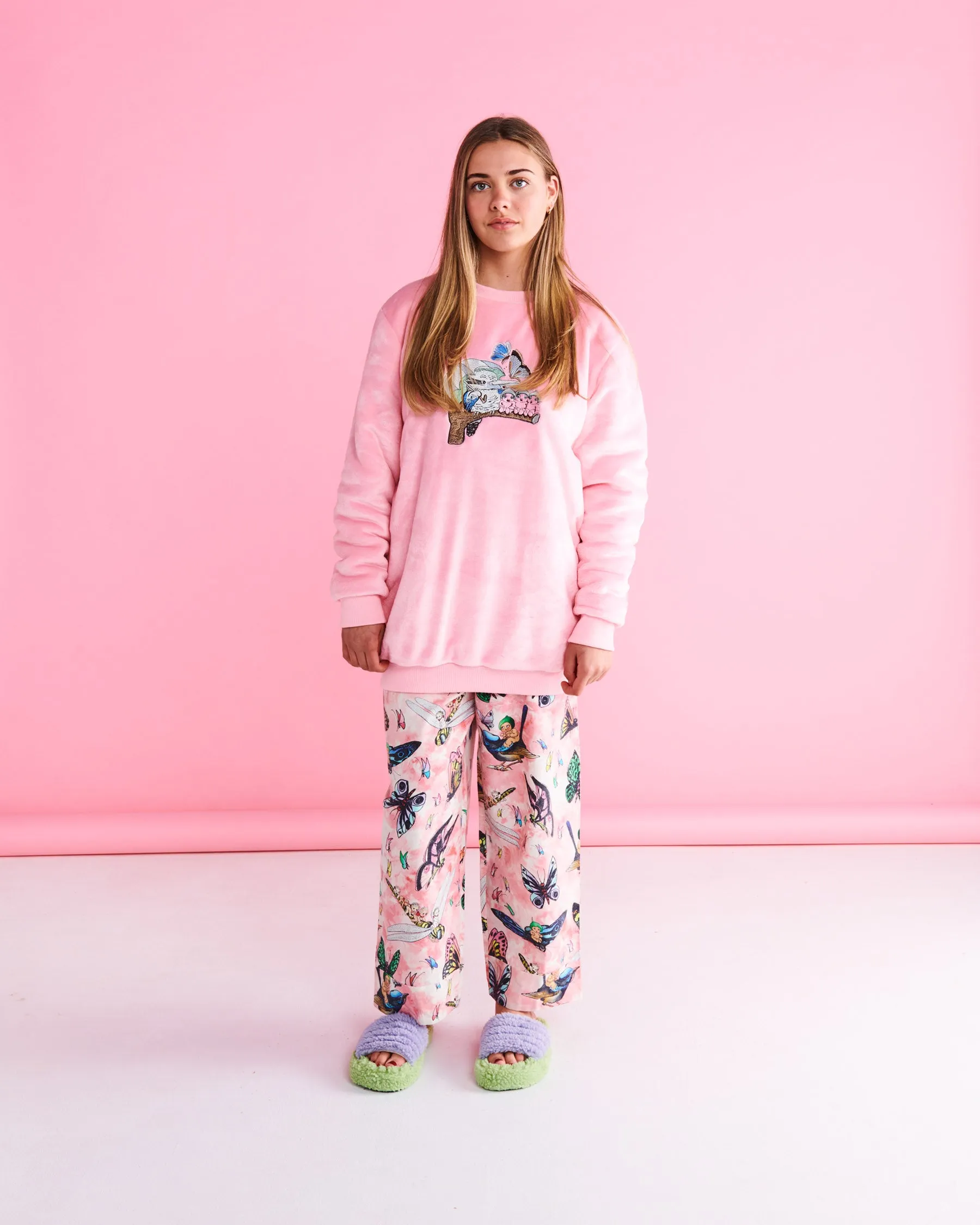 Kip&Co x May Gibbs King Kookaburra Teen Oversized Bedtime Sweater