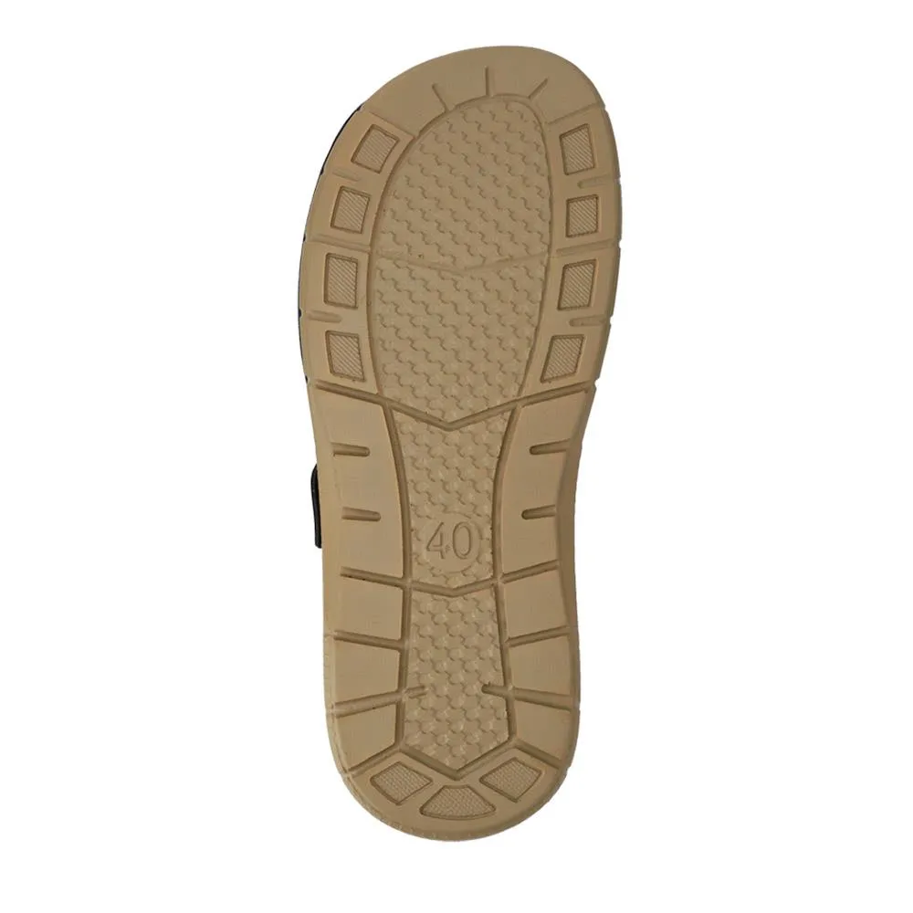Leather Closed-Toe Mules - INB41017 / 327 006