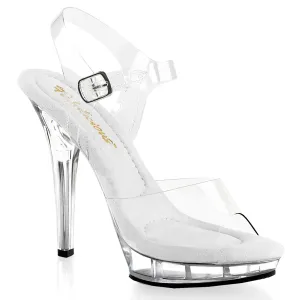 LIP-108 Fabulicious 5" Lip Clear Sexy Shoes (Posing Shoes)