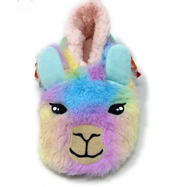 Llama Stay - Women's Sherpa Slippers Socks