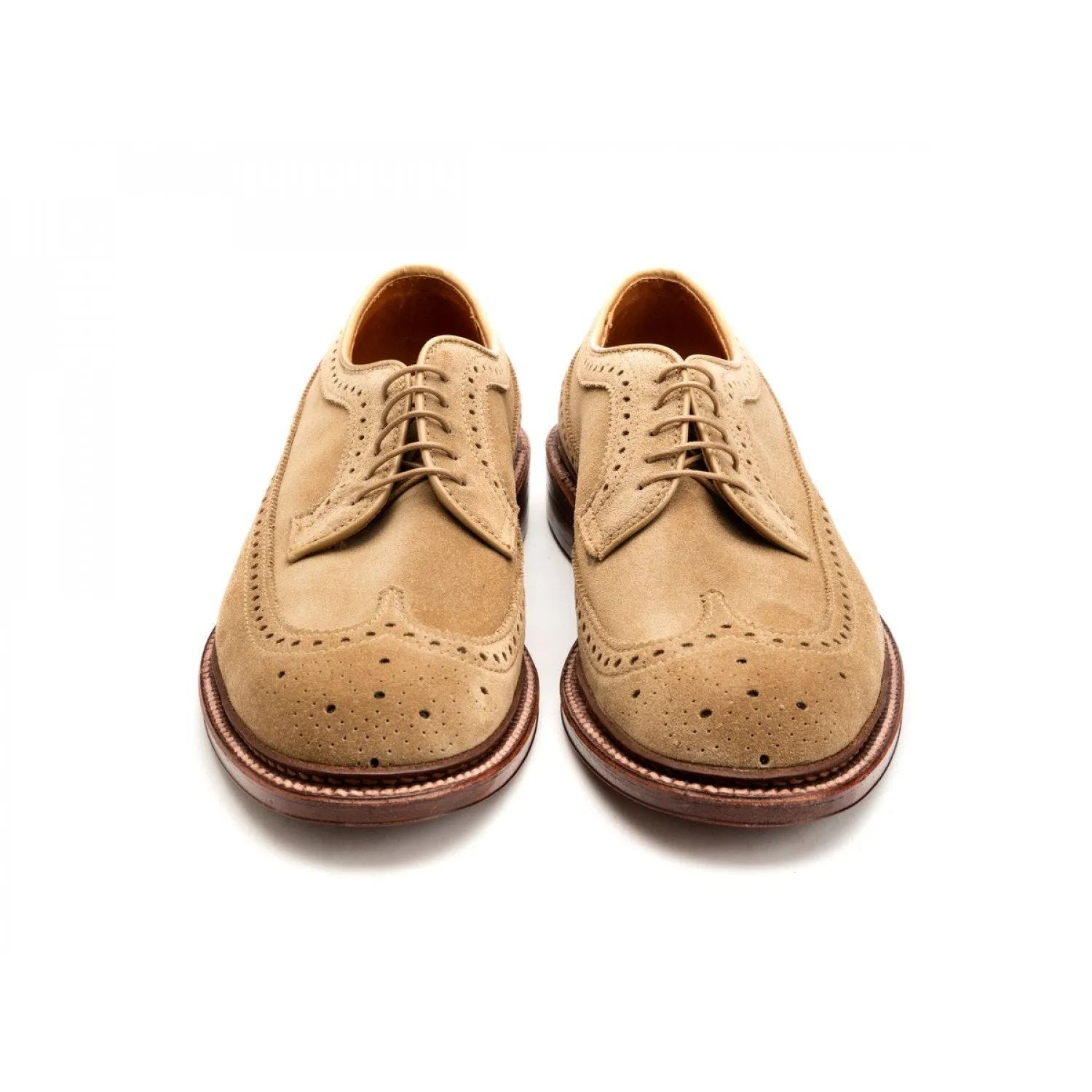 Longwing Blucher Tan Suede