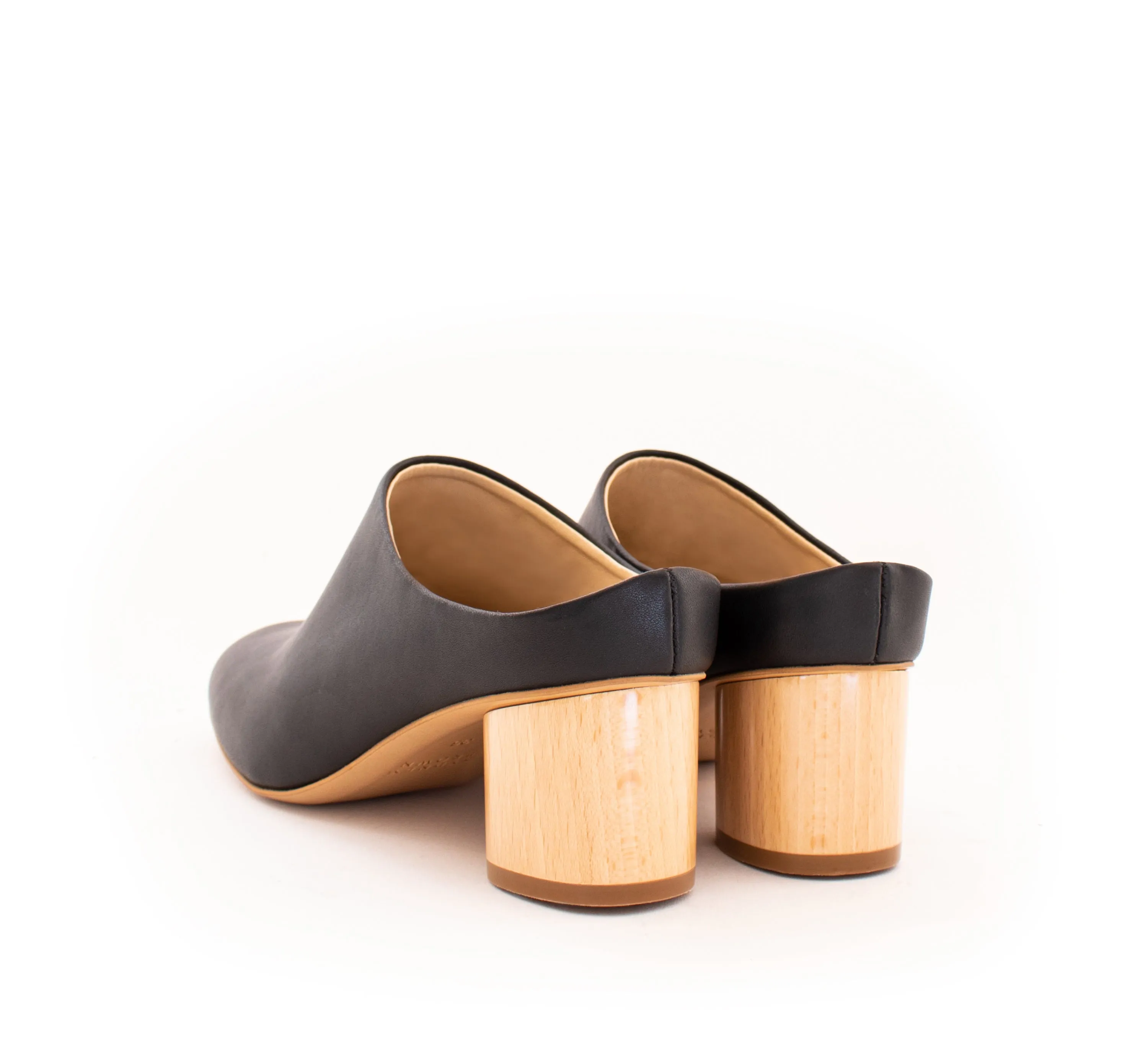 Low Mule Black