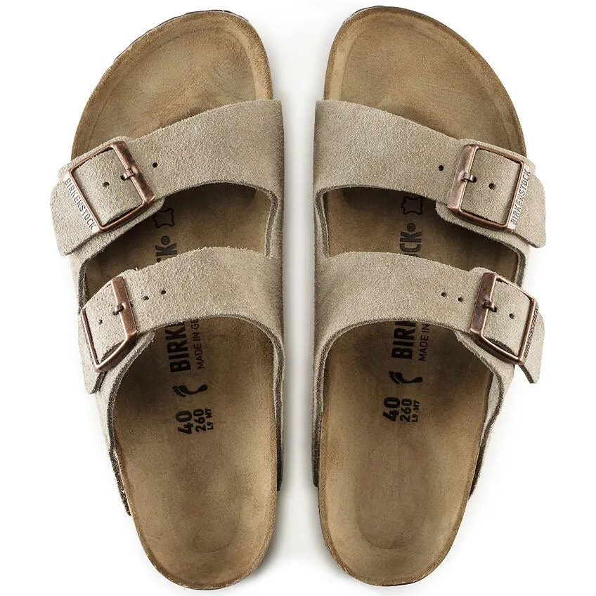 Men's Arizona Suede Leather (Taupe)