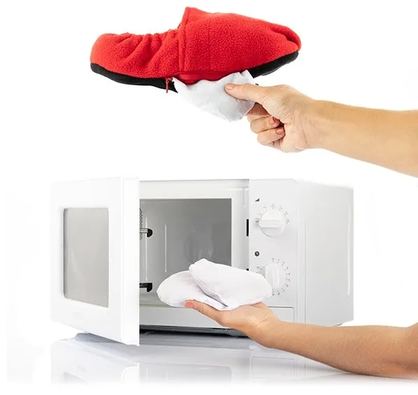 Microwaveable Heated Slippers - Various Colours