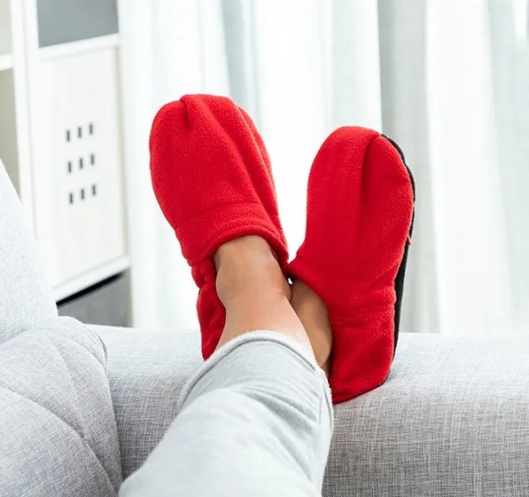Microwaveable Heated Slippers - Various Colours