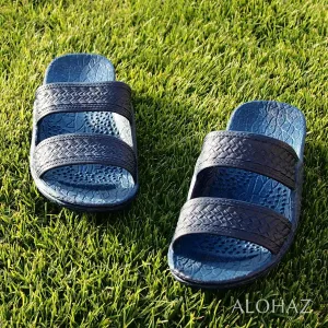 navy blue classic jandals® -  pali hawaii Jesus sandals
