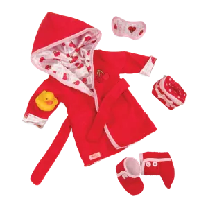 Our Generation Deluxe Outfit Cherry Robe Outfit