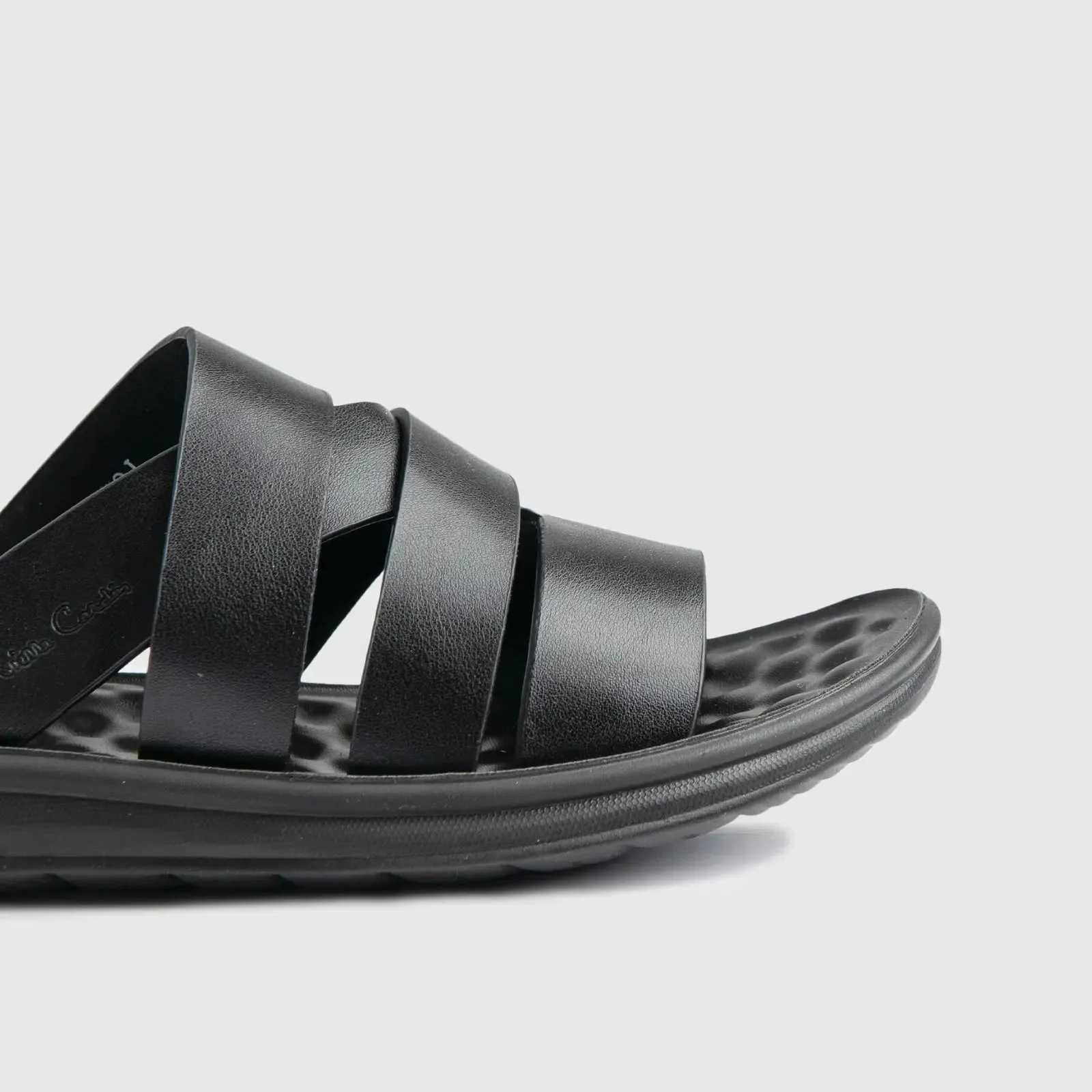 Push In Sandal Black 00672