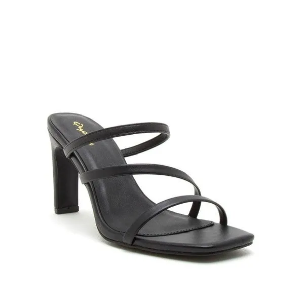 Strappy Kiara Heels In Black