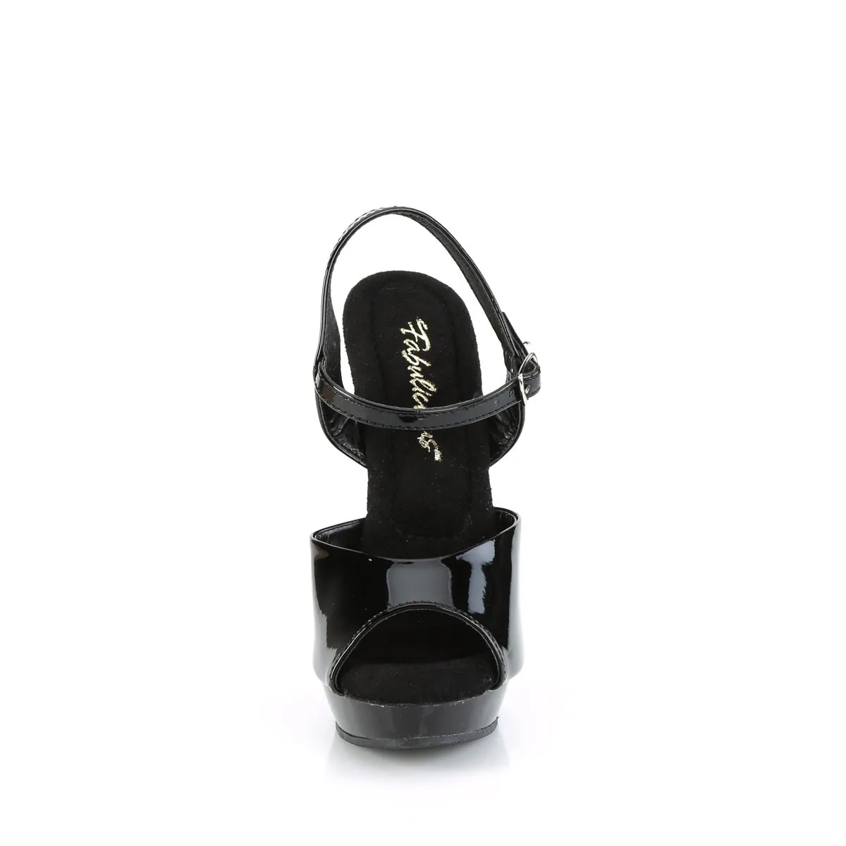 SULTRY-609 Fabulicious 6" Sultry Black Patent Sexy Shoes (High Heels)