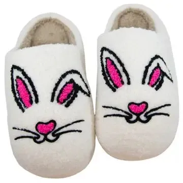 The Easter Bunny Slippers: Sherpa Slippers
