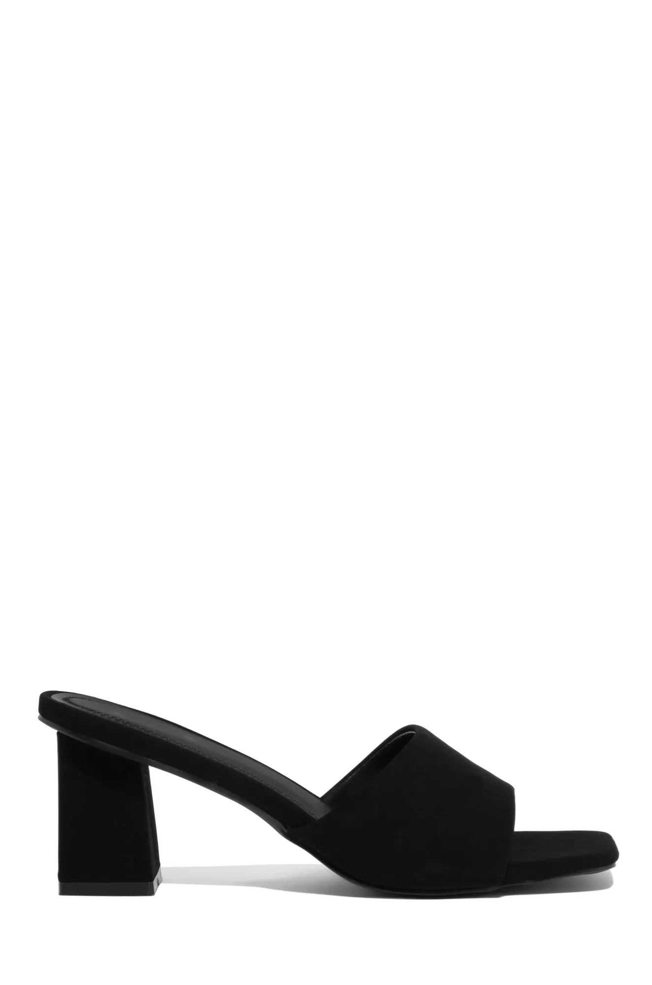 Valentine Block Heel Mules - Green