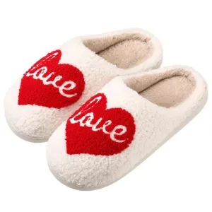 Valentines Day Heart Love Slipper