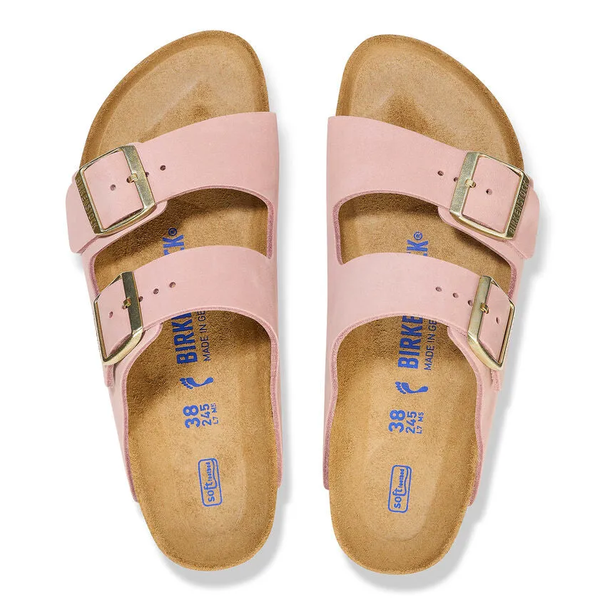 Women's Birkenstock Arizona Soft Footbed 1027661B Color: Pink